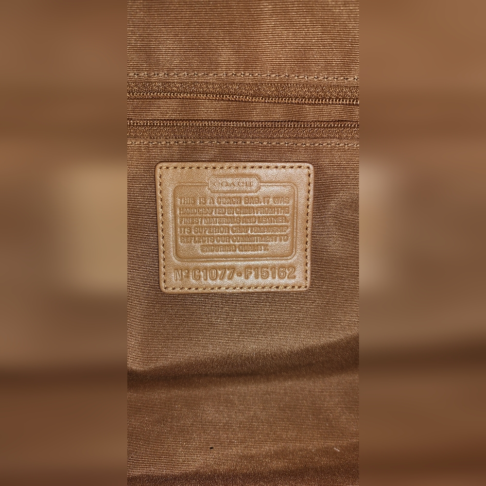 Coach Multi-colored leather bag - Picture 12 of 16